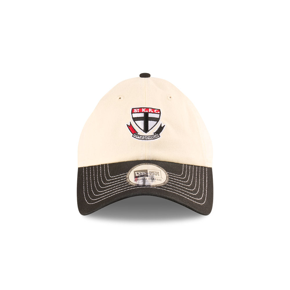St Kilda Saints Hat - 2025 AFL 2Tone Chrome Contrast Casual Classic Strapback Cap - New Era